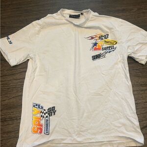 S&D White Graphic T-Shirt